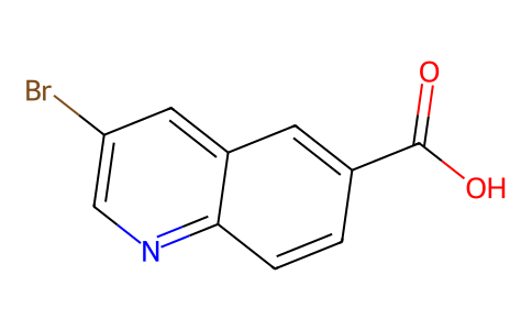 3-bromoquinoline-6-carboxylicacid 205114-14-3